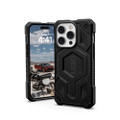 UAG Urban Armor Gear - Monarch Pro for MagSafe rugged Case - iPhone 14 Pro, Black Carbon Fibre