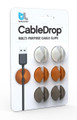 Bluelounge CableDrop - Multi - Purpose Cable Clips (Muted)