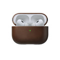 Nomad Leather Case - genuine leather protection case for Apple AirPods Pro (2nd Generation), Brown