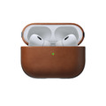 Nomad Leather Case - genuine leather protection case for Apple AirPods Pro (2nd Generation), Tan