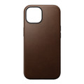 Nomad Modern Leather Case - iPhone 15, Brown