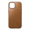 Nomad Modern Leather Case - iPhone 15, English Tan