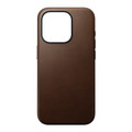 Nomad Modern Leather Case - iPhone 15 Pro, Brown