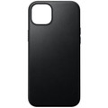 Nomad Modern Leather Case - iPhone 15 Plus, Black