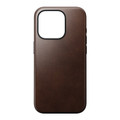 Nomad Modern Horween Leather Case - iPhone 15 Pro, Brown