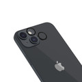 SwitchEasy - LenzGuard rear camera lens protector - iPhone 15 and 15 Plus - Black