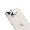 SwitchEasy - LenzGuard rear camera lens protector - iPhone 15 and 15 Plus - Silver