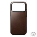 Nomad Modern Horween Leather Case - iPhone 17 Pro, Brown