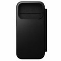Nomad Modern Leather Folio Case - iPhone 17 Pro Max, Black