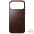 Nomad - Traditional Horween Leather Case - iPhone 17 Pro Max - Brown