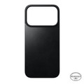 Nomad - Magnetic Leather Back - iPhone 17 Pro - Black