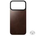 Nomad - Magnetic Leather Back - iPhone 17 Pro Max - Brown