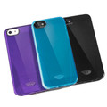 iSkin Solo premium silicone case - translucent colours - iPhone 5 / 5s