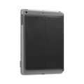 SwitchEasy Canvas - Portfolio Style Folio Case with Screen Film, Black/Grey - iPad Air