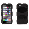 Griffin Survivor All Terrain - Heavy Duty Tough Case with removable belt clip and integrated screen  protection - iPhone 6 Plus, Black