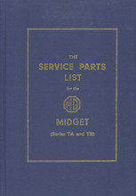 MG TA & TB 1936 to 1939 - Service Parts List (taparts)