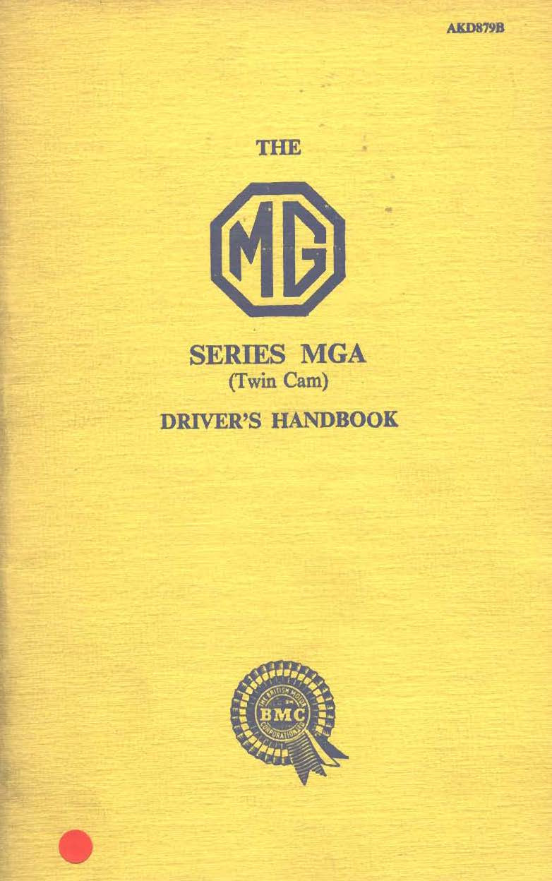MG MGA 'Twin-Cam' Coupe, 1958 - - FR