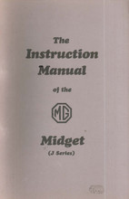 MG Midget (J2 Type) 1932 to 1934 - Instruction Manual