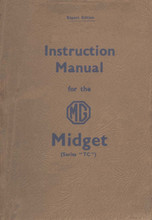 MG TC 1945 to 1949 - Operation Manual (export edition)