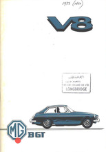 MGB GT V8 1972 to 1976