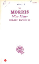 Morris Mini Minor Mk I 1959 to 1963