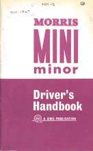 Morris Mini Minor Mk I 1959 to 1967