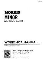 Morris Minor All Models 1948 to 71 - Workshop Manual