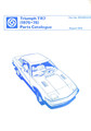 TR7 1975 to 1978 - Parts Catalogue