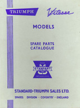 Vitesse 1600, 2 Litre Mk I 1962 to 1968 - Spare Parts Catalogue
