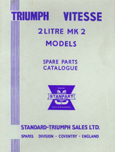 Vitesse 2 Litre Mk II 1968 to 1971 - Spare Parts Catalogue