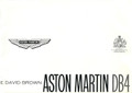 Sales Brochure - 1962 Aston Martin DB4 (1962 Aston Martin DB4)
