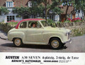 Verkaufsbroschüre - 1954 Austin A30 Seven De Luxe (1043/German)