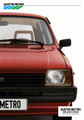 Verkaufsbroschüre - 1985 Austin Metro (2112001 2/85)