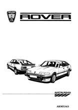 Rover Saloon Range 1982 to 1987 - Repair Operation Manual