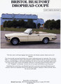 Sales Brochure - 1984 Bristol Beaufort Drophead Coupe (1984 Bristol Beaufort)