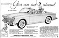 Advert - 1957 Hillman Convertible (1957 Hillman)
