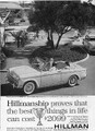 Advert - 1959 Hillman Hillmanship (1959 Hillman)