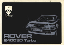 Rover 2400SD 1983 to 1986 - Supplement