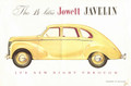 Sales Brochure - 1948 Jowett Javelin (1948 Jowett Javelin)