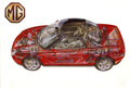 Försäljningsbroschyr - 1999 MG MGF (1999 MG MGF)