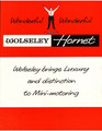 Sales Brochure - 1961 Wolseley Hornet  bw (H. & E. 61116)
