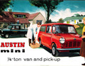 Sales Brochure - 1962 Austin Mini Van & Pick-up (1874/D)