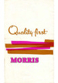 Sales Brochure - 1964 Morris model range (H & E.6381)
