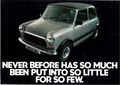 Sales brochure - 1979 Mini Special 1100 (Mini Special 1100 1979)