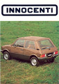 Brochure di vendita - 1980 Innocenti Mini 90N, 90SL, (155/70 SR-12)
