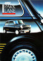 Verkoopbrochure - 1987 Austin Mini Park Lane (EO418)