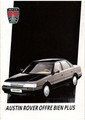 Brochure de vente - 1987 Austin Mini E & Mayfair (Austin Mini E & Mayfair 1987)