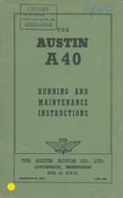 A40 Devon 1947 to 1952