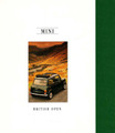 Brochure de vente - 1993 Rover Mini British Open (EO1070)