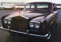 Sales Brochure - 1969 Rolls-Royce Silver Shadow 4 Door Sedan (1969 Rolls-Royce)